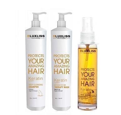 Холодный ботокс для волос Luxliss 250/250/200 мл (для домашнего использования) купить интернет-магазине profcosmetic.ru.com